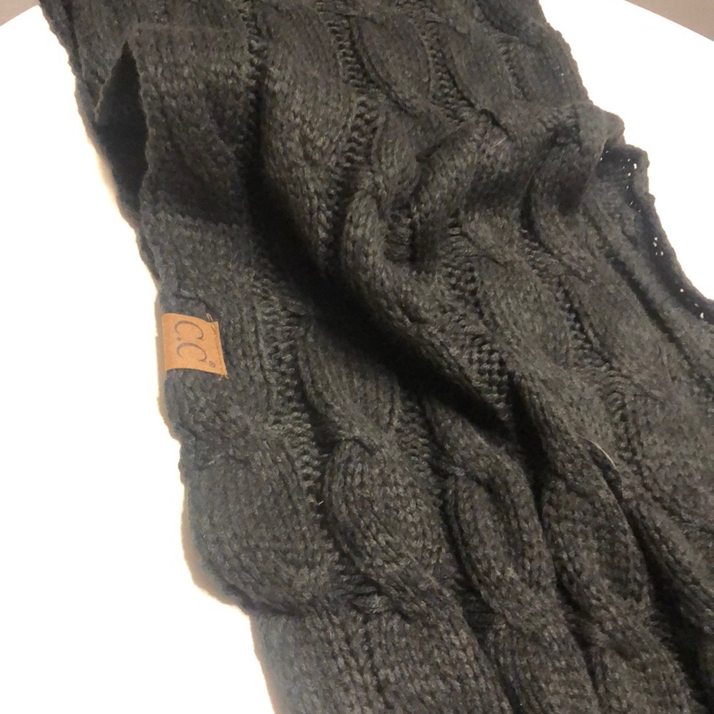 C.C black infinity scarf